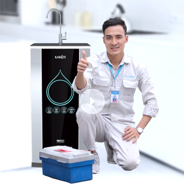 Cách xử lý Máy lọc nước bị e khí từ Chuyên gia | Karofi.com